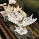 Lalique Champs-Elysees Gold Luster 18" Bowl