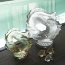 Lalique Double Fish 11" Sculpture