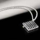 Cashs Ireland Crystal Diamond Kerry Pendant Necklace, Medium