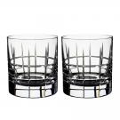 Orrefors Crystal, Street Old Fashioned Whiskey Glasses, Pair