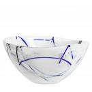 Kosta Boda Contrast 6 1/4" Crystal Bowl, White
