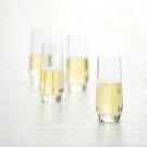 Schott Zwiesel Tritan Crystal, Pure Stemless Champagne Effervescene Point, Single