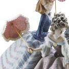 Lladro Classic Sculpture, Three Sisters Sculpture. Limited Edition