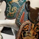 Lladro High Porcelain, Oriental Horse Sculpture. Glazed. Limited Edition