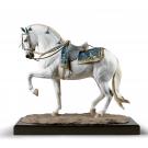 Lladro High Porcelain, Spanish Pure Breed Sculpture. Horse. Limited Edition
