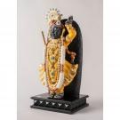 Lladro High Porcelain, Lord Shrinathji Sculpture. Limited Edition