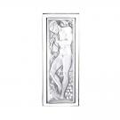 Lalique Joueur De Pipeau, Reed Piper Crystal Panel