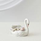 Lladro Classic Sculpture, Child Drifting Through Dreamland, Swan Figurine
