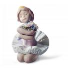 Lladro Classic Sculpture, My Debut Ballet Girl Figurine