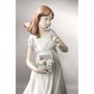 Lladro Classic Sculpture, Treasures Of The Earth Woman Figurine