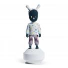 Lladro Design Figures, The Guest By Devilrobots Figurine. Small Model. Numbered Edition