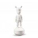 Lladro Design Figures, The White Guest Figurine. Small Model.