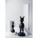 Lladro Design Figures, The Black Guest Figurine. Small Model.