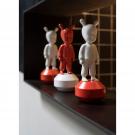 Lladro Design Figures, The Red Guest Figurine. Small Model.