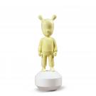 Lladro Design Figures, The Yellow Guest Figurine. Small Model.