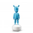 Lladro Design Figures, The Blue Guest Figurine. Small Model.