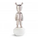 Lladro Design Figures, The Silver Guest Figurine. Small Model.