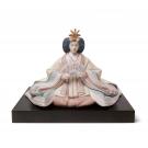 Lladro Classic Sculpture, Hina Dolls Empress Figurine