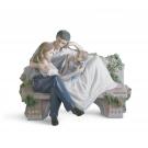 Lladro Classic Sculpture, A Priceless Moment Couple Figurine