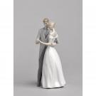 Lladro Classic Sculpture, Together Forever Couple Figurine
