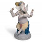 Lladro Classic Sculpture, Dancing Ganesha Figurine