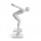Lladro Classic Sculpture, Swimmer Man Figurine
