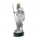 Lladro Classic Sculpture, Mahatma Gandhi Figurine