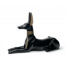 Lladro Classic Sculpture, Anubis Dog Figurine