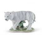 Lladro Classic Sculpture, The Tiger Figurine