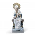 Lladro Classic Sculpture, Mary, Our Lady Of Divine Providence Figurine