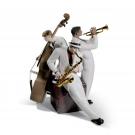 Lladro Classic Sculpture, Jazz Trio Figurine. Limited Edition