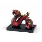 Lladro Classic Sculpture, The Dragon Sculpture. Limited Edition
