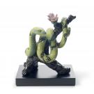Lladro Classic Sculpture, The Snake Sculpture. Limited Edition