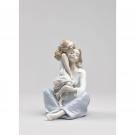 Lladro Classic Sculpture, Mommy's Little Girl Mother Figurine