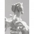 Lladro Classic Sculpture, Horses Galloping Figurine