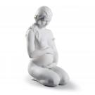 Lladro Classic Sculpture, A New Life Mother Figurine