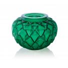 Lalique Languedoc 12" Vase, Green