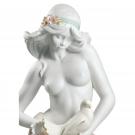 Lladro Classic Sculpture, A Tribute To Peace Woman Figurine