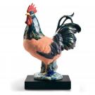 Lladro Classic Sculpture, The Rooster Figurine. Limited Edition