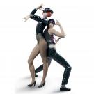 Lladro Classic Sculpture, All That Jazz Dancing Couple Figurine