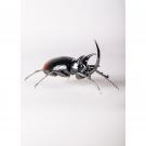 Lladro Design Figures, Rhinoceros Beetle Figurine