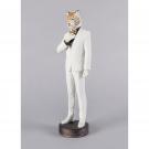 Lladro Design Figures, Tiger Man Figurine