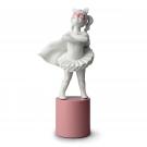 Lladro Classic Sculpture, I'm A Superheroine Girl Figurine