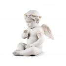Lladro Classic Sculpture, Celestial Angel Figurine