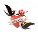 Lladro Design Figures, True Love Heart Figurine