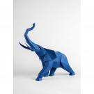 Lladro Elephant, Blue