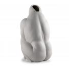 Lladro Design Figures, Gorilla Garden Figurine. Matte White-H. Plant The Future