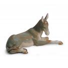 Lladro Classic Sculpture, Donkey Nativity Figurine. Gres