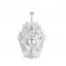 Lalique Champs Elysees 6 Tiers Crystal Chandelier Clear, Chrome