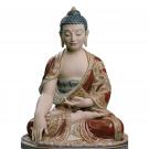 Lladro Classic Sculpture, Shakyamuni Buddha Figurine. Earth. Limited Edition